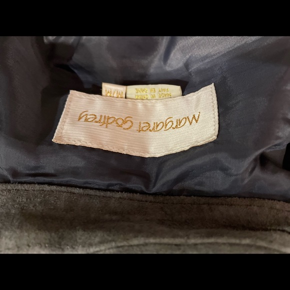 MARGARET GODFREY Genuine Suede Jacket - Picture 3 of 9